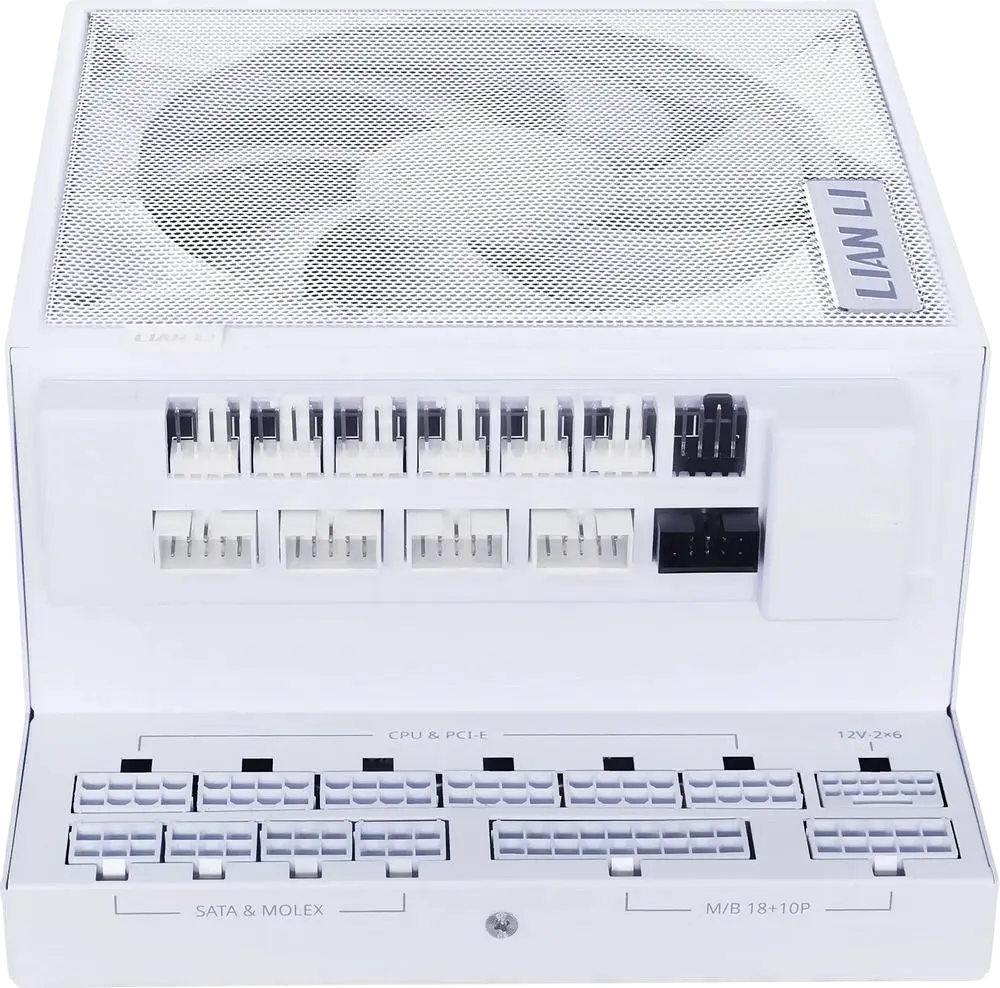 Блок живлення Lian Li EDGE 1000W 80+ Gold White (G9P.EG1000G.WH00.EU) - фото 3