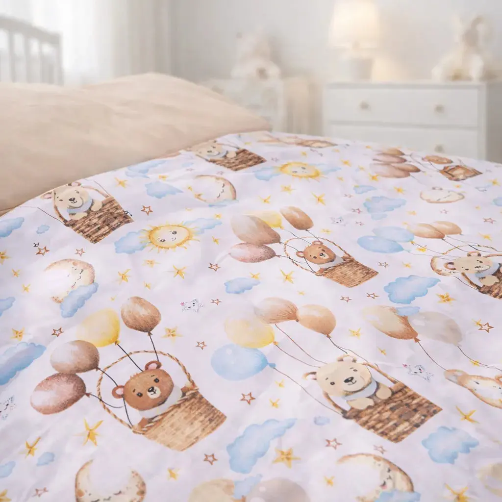Пододеяльник бязь MirSon Sky Friends 200х220 см (2200012564332) - фото 1