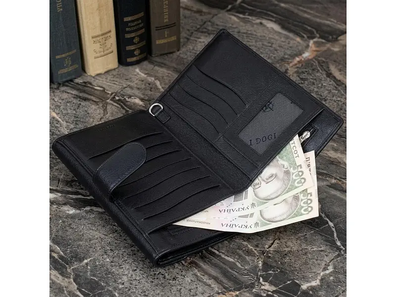 Портмоне-клатч унісекс Cortina 5073 nero чорне 19×12 см TONY PEROTTI acs0032620 - фото 5