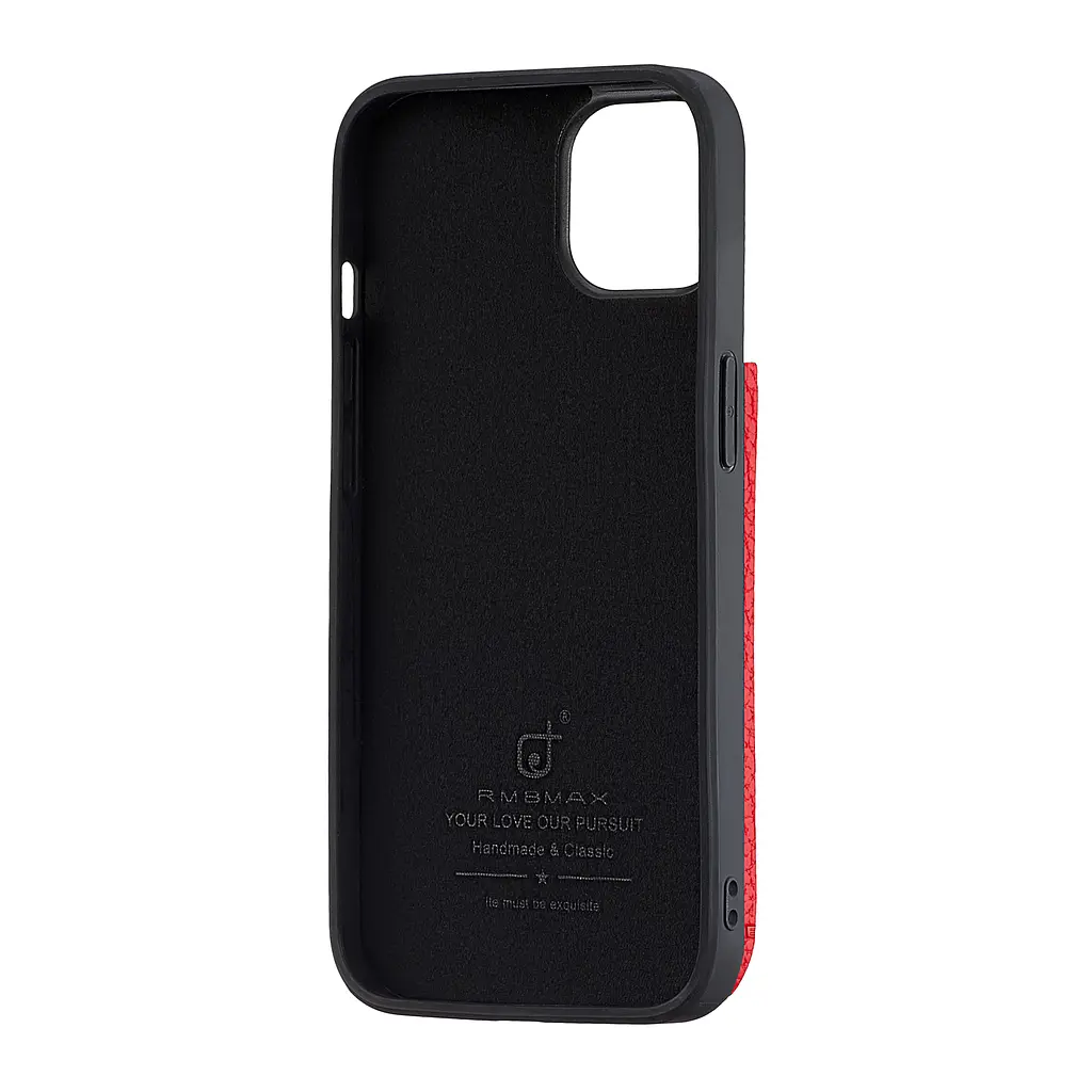 Чохол Jinduka Leather Pocket iPhone 13 Red - фото 3