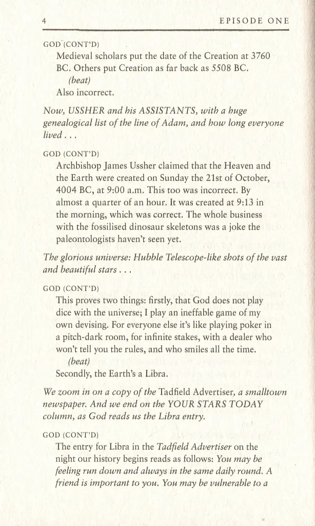 The Quite Nice and Fairly Accurate Good Omens Script Book - фото 8