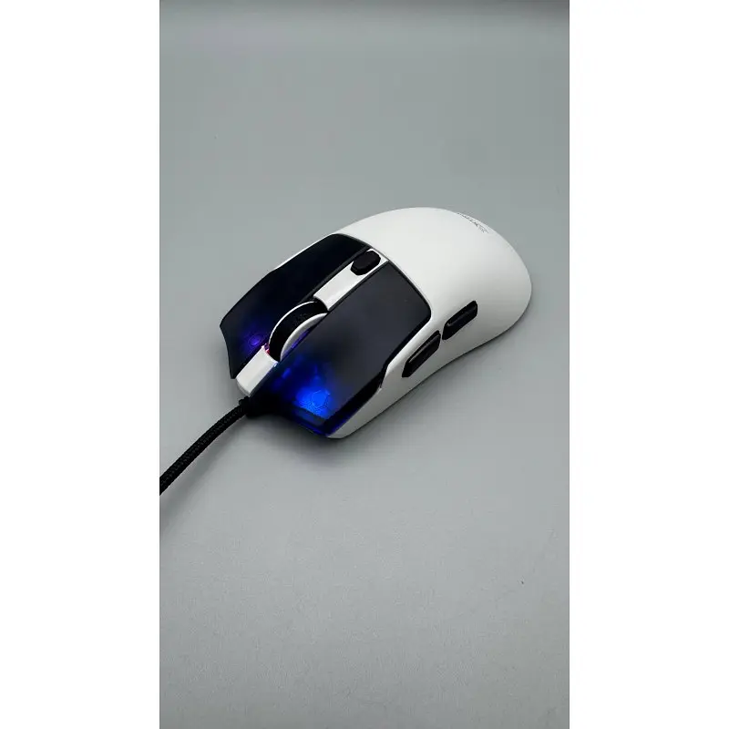 Комплект дротова клавіатура мембранна з підсвічуванням + мишка 3200 DPI RGB USB XSTRIKE X-1011 розкладка ENG/UA мишка та клавіатура набір ігровий миша з клавіатурою з підсвіткою для ПК та ноутбука Чорний з білим - фото 8