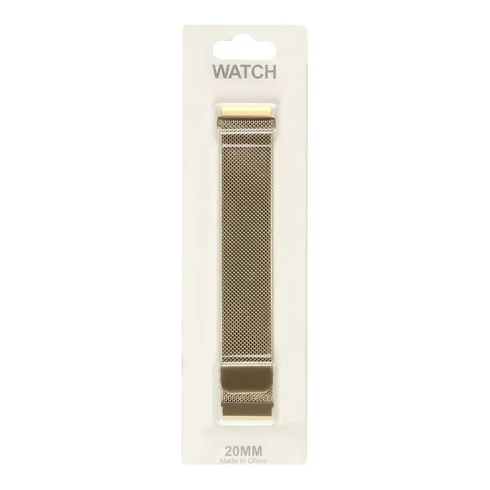 Ремінець Universal Milanese loop 20 mm Samsung/Amazfit/Huawei Gold (32371_3342034) - фото 2