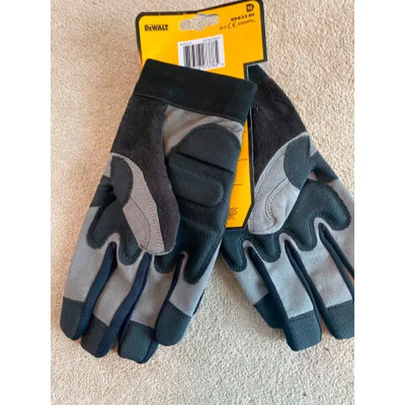 Захисні рукавиці DeWALT розм. L/9, з накладкою ToughThread™ та гелевою вставкою (DPG33L) - фото 3
