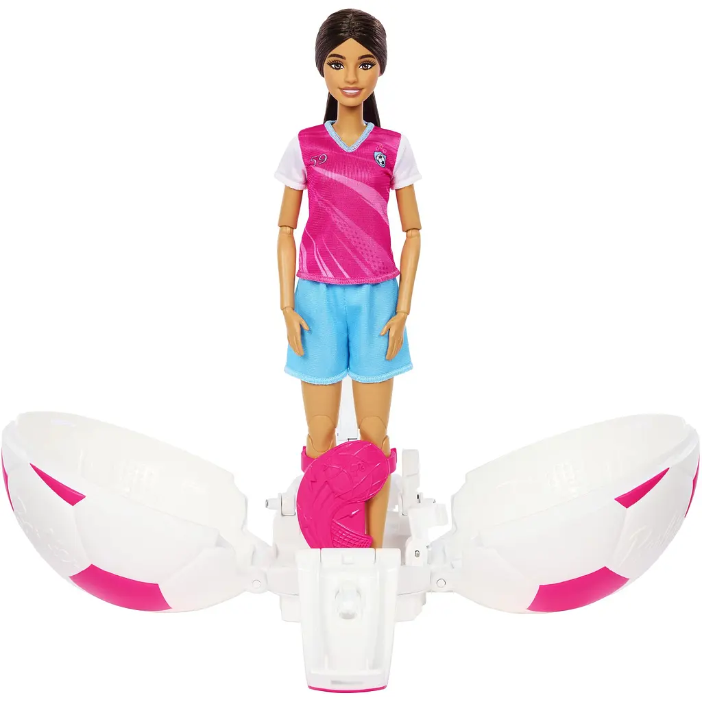 Набір-сюрприз Barbie “Roll & Reveal” - футболістка (JMK20) - фото 4