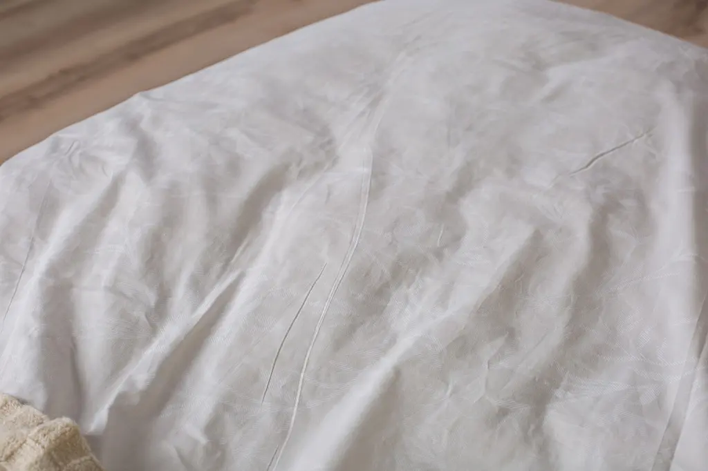 Комплект постільної білизни Ecotton Євро 210х220 см однотонний із орнаментом (20-0709White) (19582-18761) - фото 10