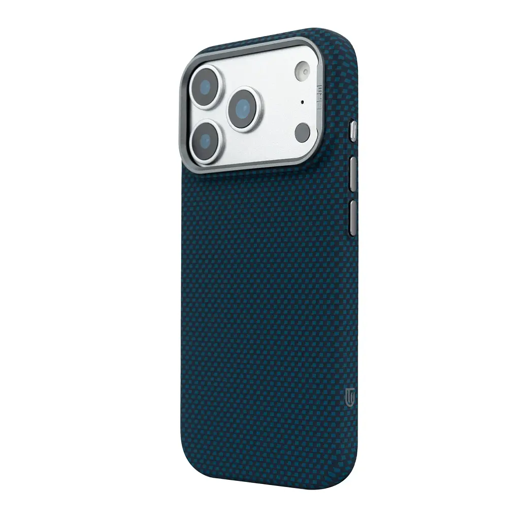 Чохол ArmorStandart LikeCarbon2 MagCase для Apple iPhone 18 Pro / 17 Pro Kevlar Dark Blue - фото 5