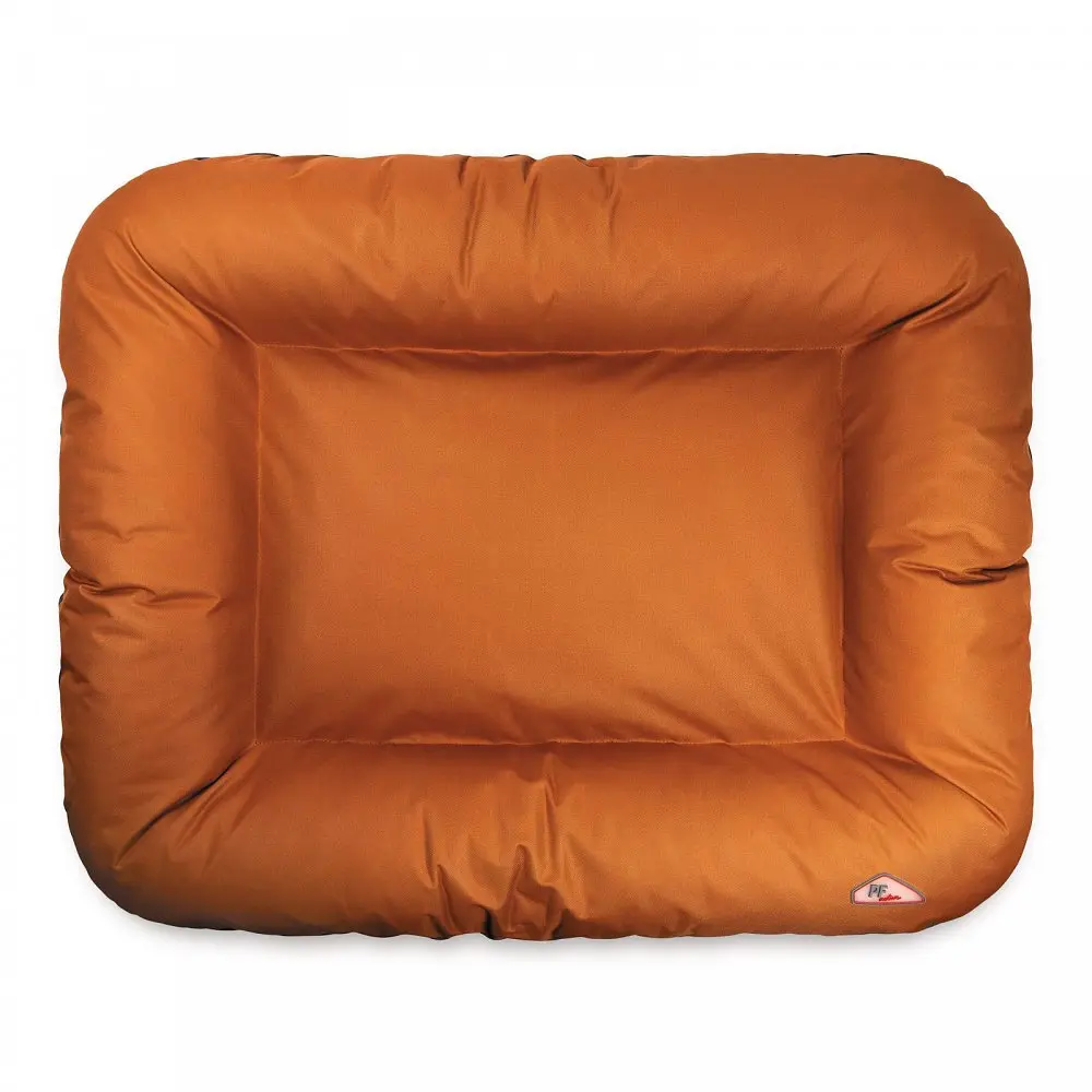 Лежак Pet Fashion Askold 4 для собак теракотовий/сірий 80x60x13 см - фото 5