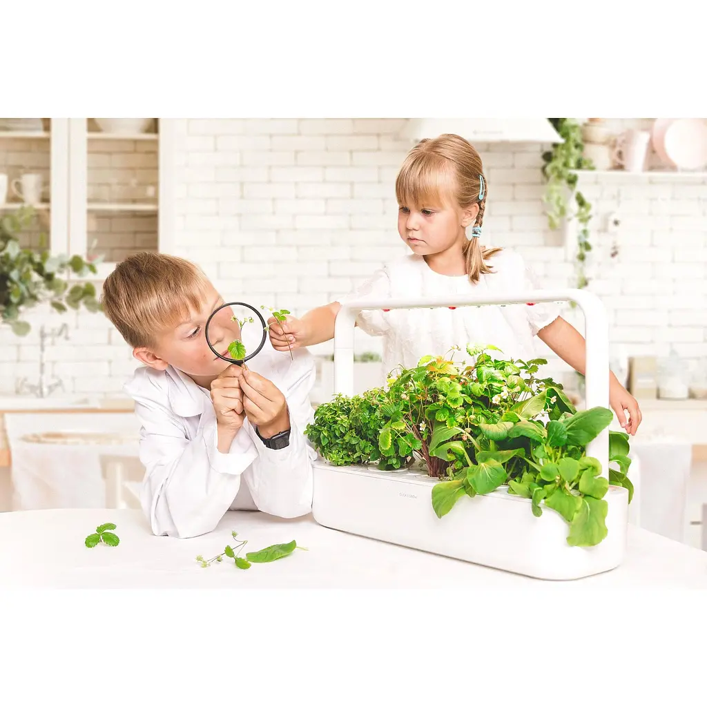 Стартовий набір для вирощування еко-продуктів Click & Grow Smart Garden 9, бежевий (8875 SG9) - фото 6