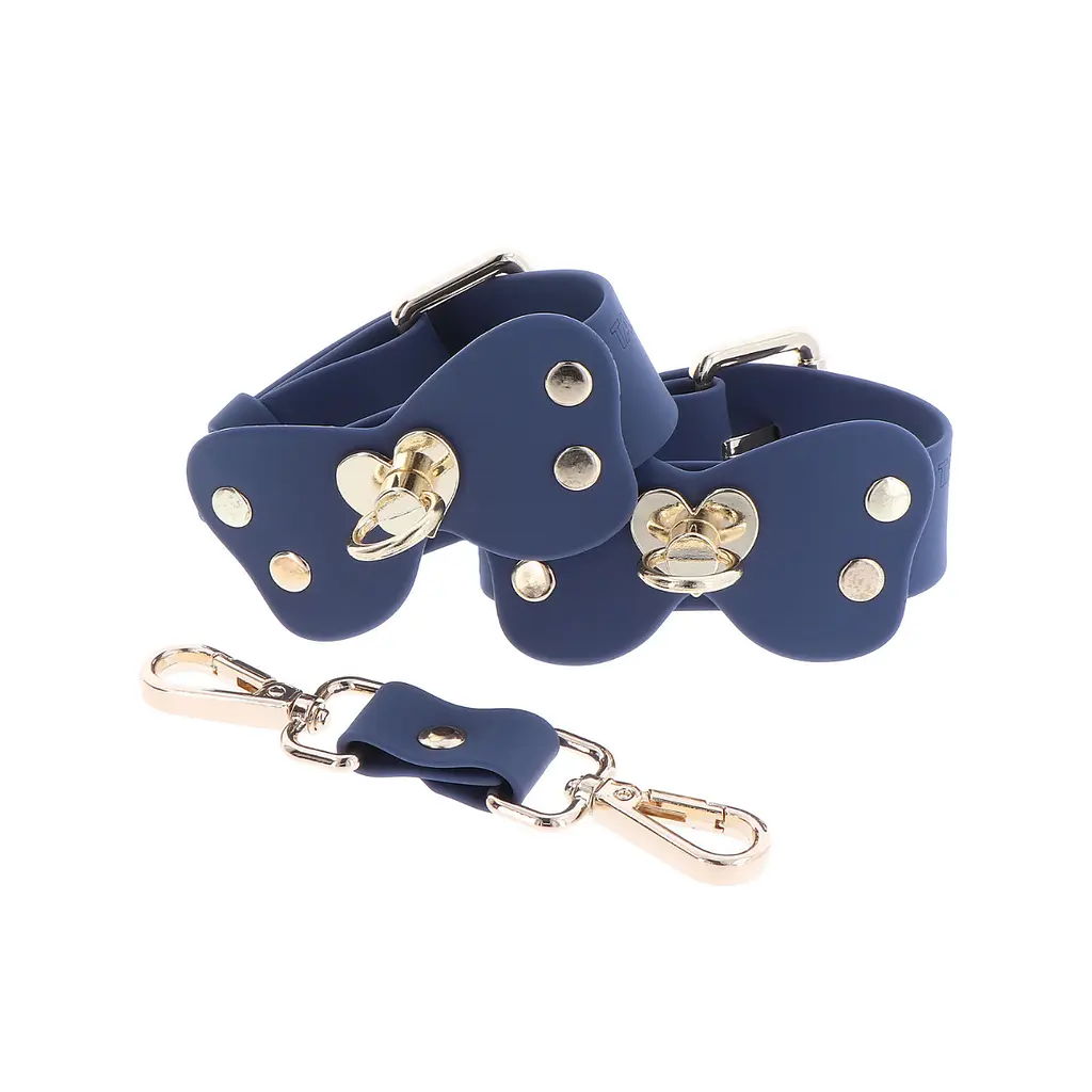 Фиксаторы для ног Taboom Silicone Supreme Ankle Cuff Set синий - фото 4