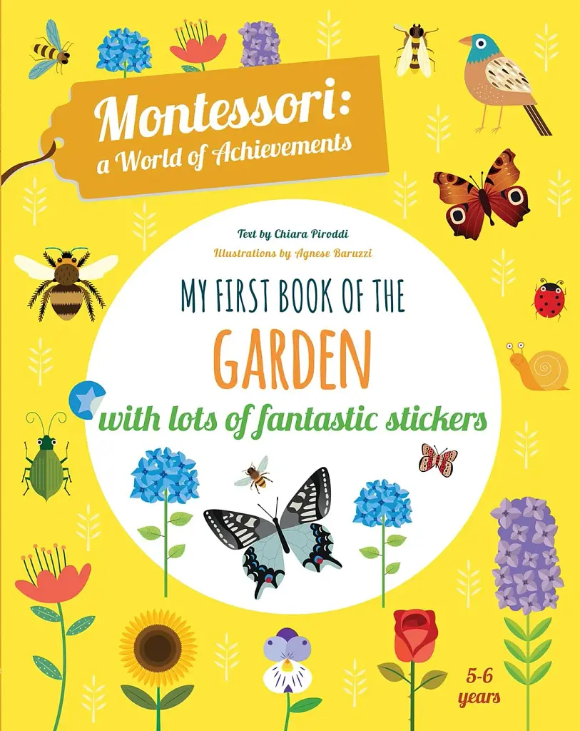 My First Book of the Garden: Montessori Activity Book - фото 2