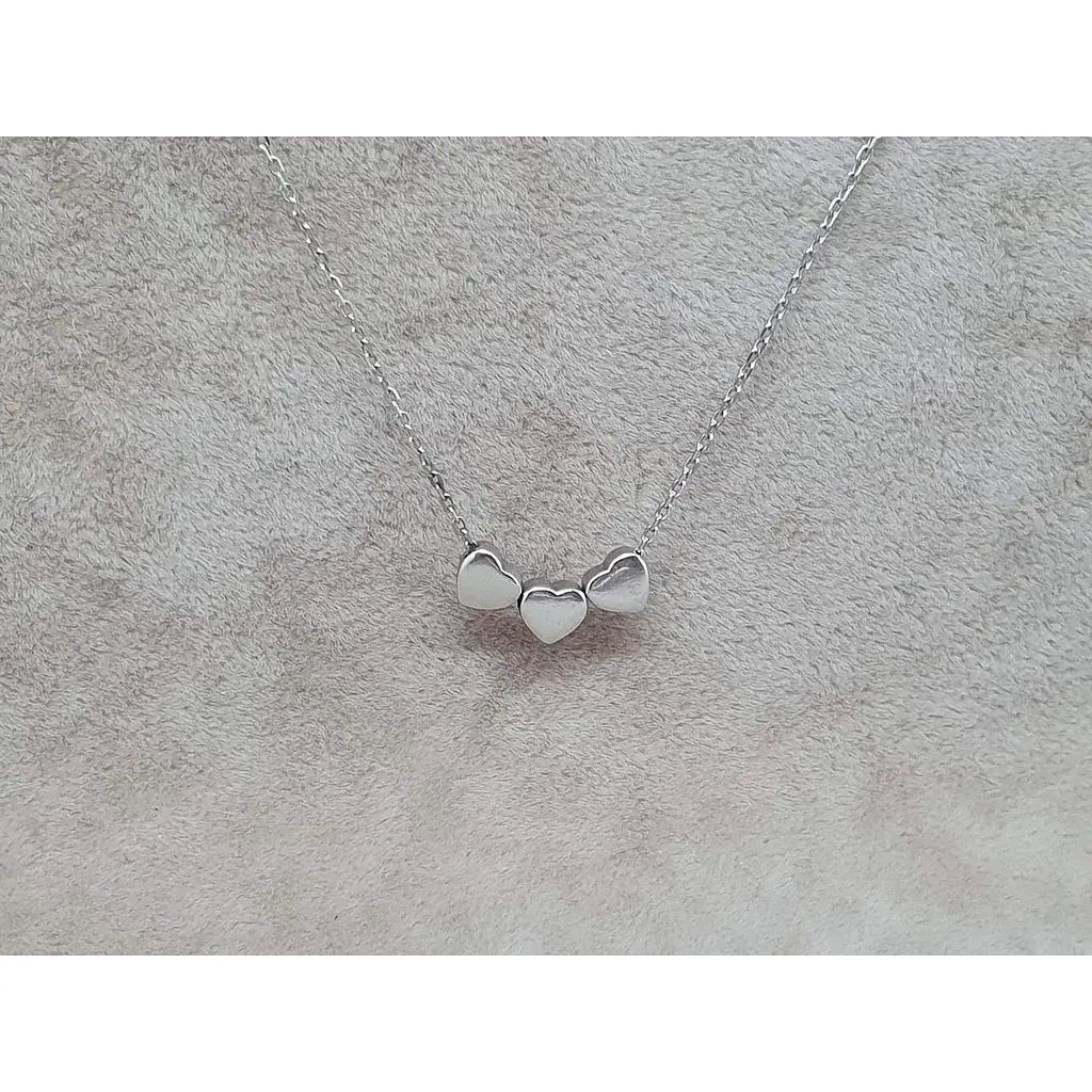 Серебряное колье Qvaliz Сердце. 908-00885 - фото 2