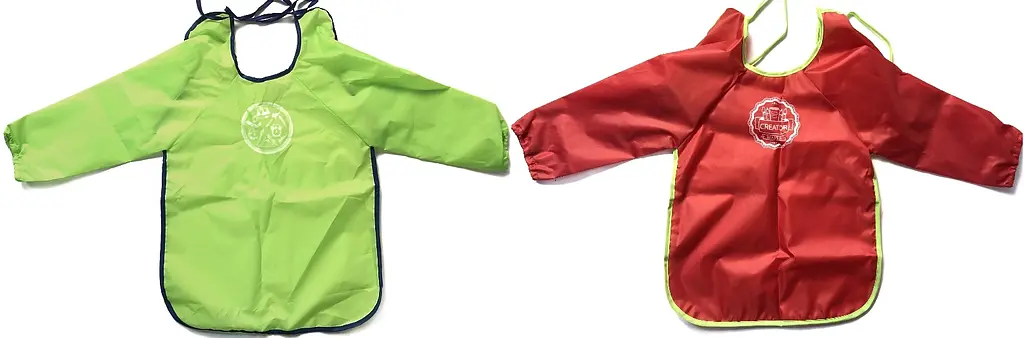 Фартук для творчества Тетрада, с рисунком, с рукавами, размер 104, ТЕ12416 - фото 2