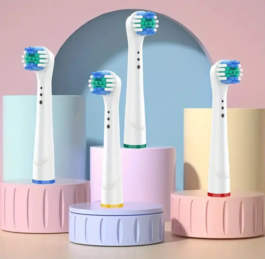 Змінні насадки для електричної зубної щітки Oral-B 4 шт., підходять для Precision Clean, Advance Power та ін. - фото 6