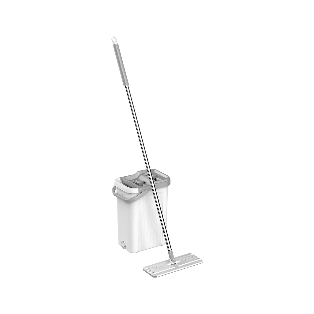 Набор для уборки Teesa New Clean R19 ведро с отжимом + швабра - фото 2