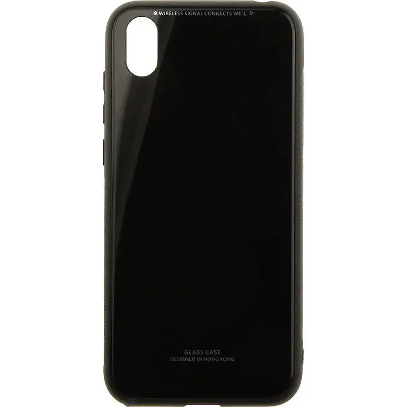 Чохол-накладка Toto Pure Glass Case HuAwei Y5 2019 Black - фото 3