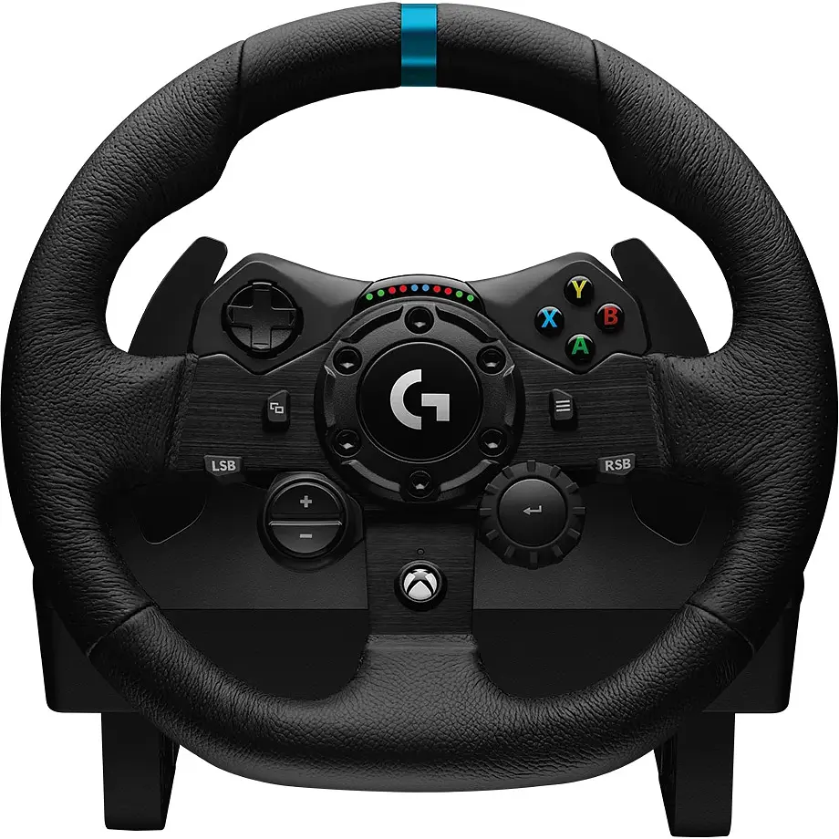 Ігрове кермо з педалями Logitech G923 Racing Wheel для Xbox/PC (941-000158) [77647] - фото 2