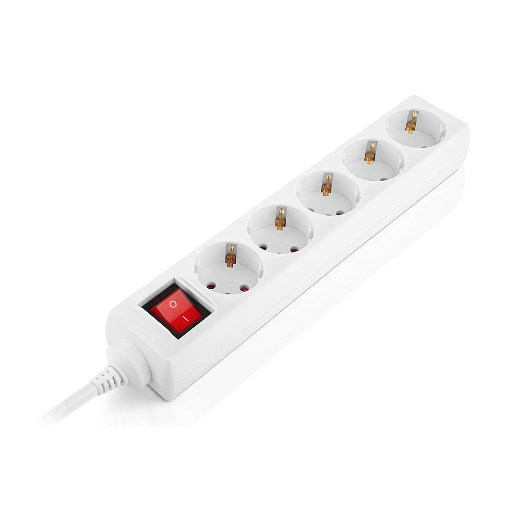 Мережевий фільтр живлення REAL-EL RS-Protect M 1.8m, white (EL122300025) - фото 2