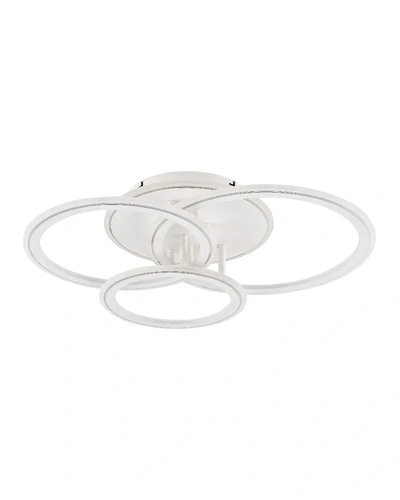 Люстра Zuma Line 5905316665521 Lunar LED 1x55W 3000K -6000K 5300Lm IP20 белая - фото 1