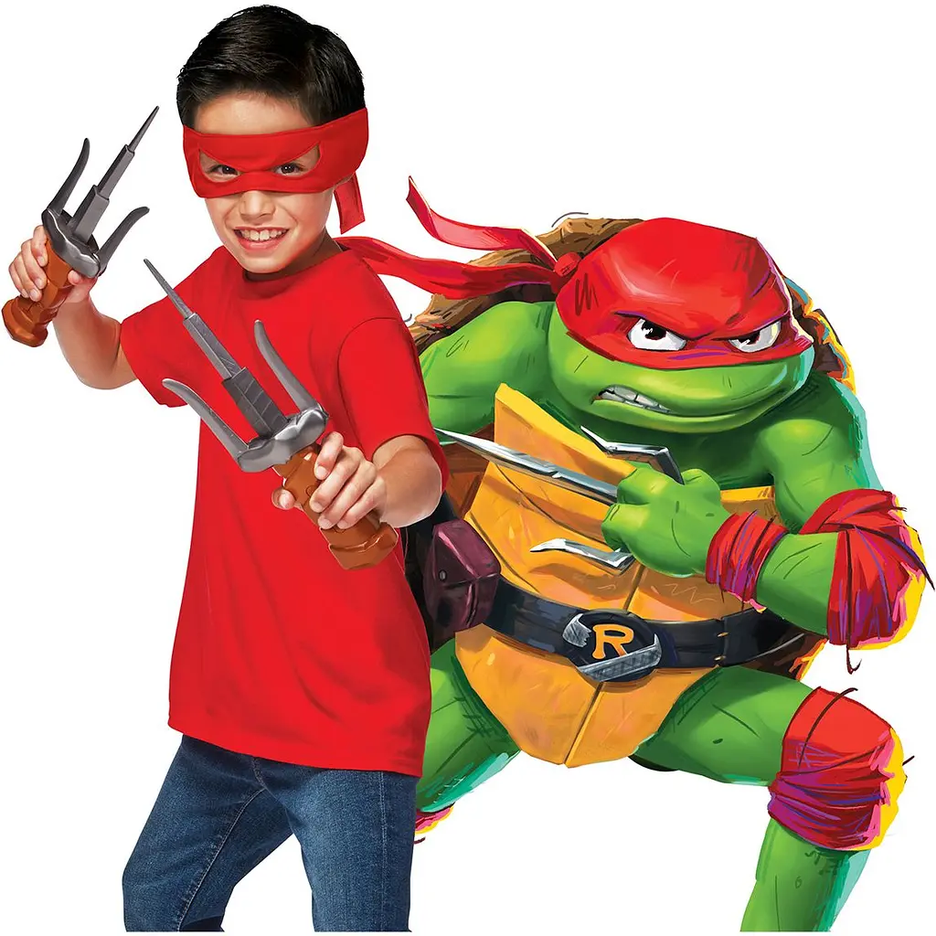 Набор игрушечного оружия TMNT Черепашки-ниндзя Movie III Кинджал-сай Рафаэля (83524) - фото 4