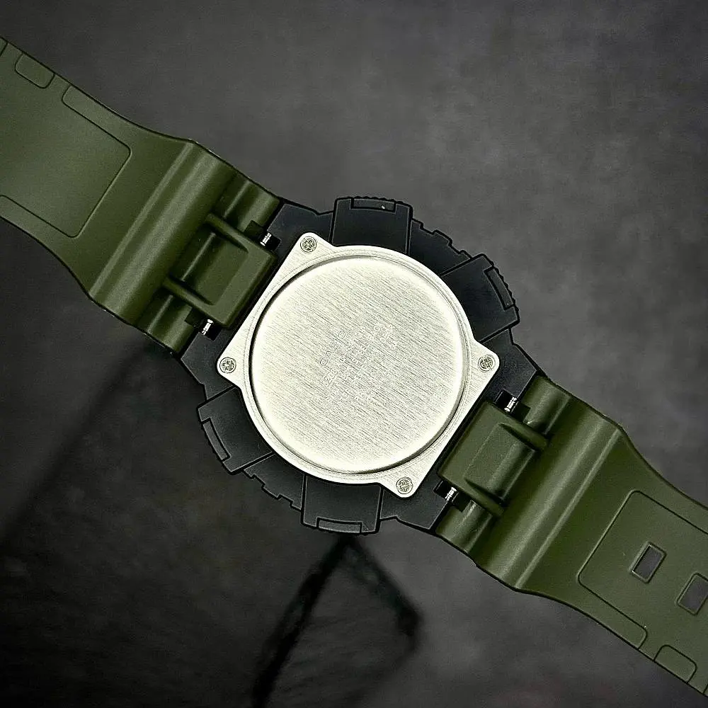 Чоловічий годинник Casio AQ-S810W-3A Зелений ( AT1141-0288 ) - фото 6