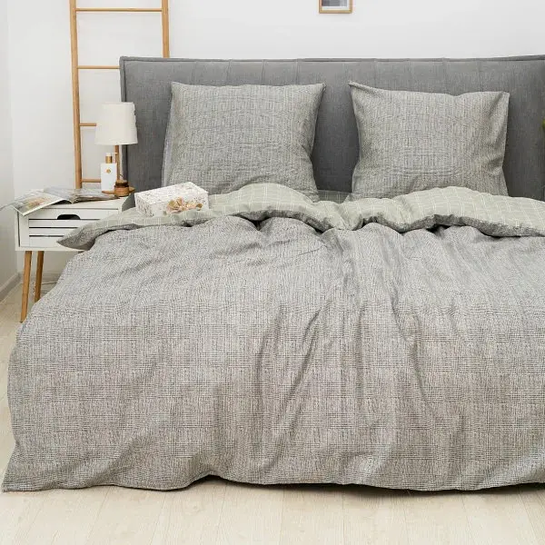 Постільна білизна євро Viluta Сатин Twill 775-E 220х200 см - фото 2