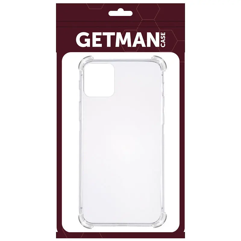 TPU чохол Getman Ease logo посилені кути для Apple iPhone 12 mini (5.4) Безбарвний (прозорий) - фото 2