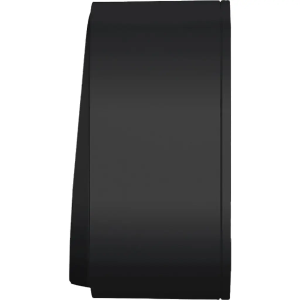 Вимикач зовнішній одноклавішний Videx Binera прохідний чорний графіт IP 20 1 шт. - фото 3