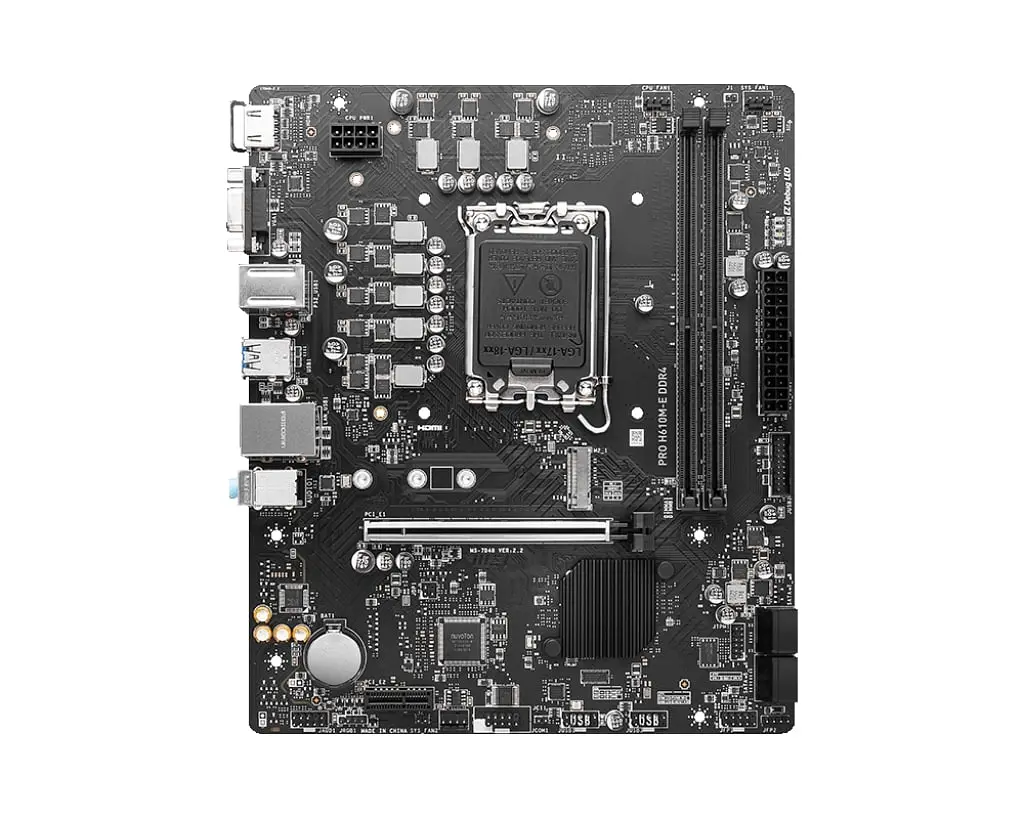 Материнская плата PRO H610M-E DDR4 s1700 MSI teh0024989 - фото 2