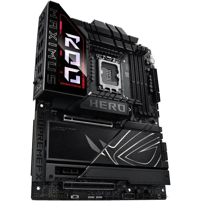 Материнська плата Asus ROG Maximus Z890 HERO s1851 Z890 4xDDR5 M.2 Thunderbolt HDMI Wi-Fi BT ATX - фото 8