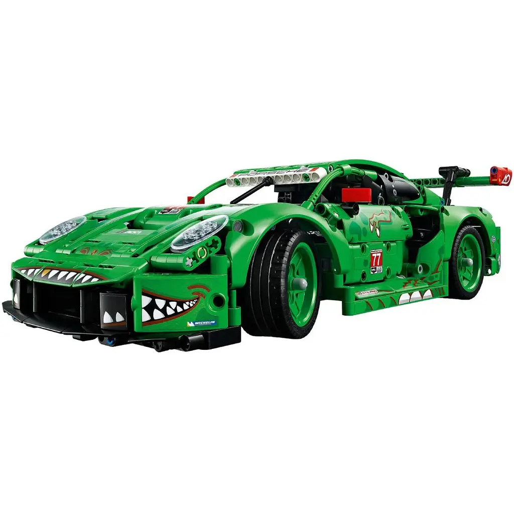 Конструктор LEGO Technic Автомобиль Porsche 911 GT3 R REXY AO Racing 1313 деталей (42224) - фото 2