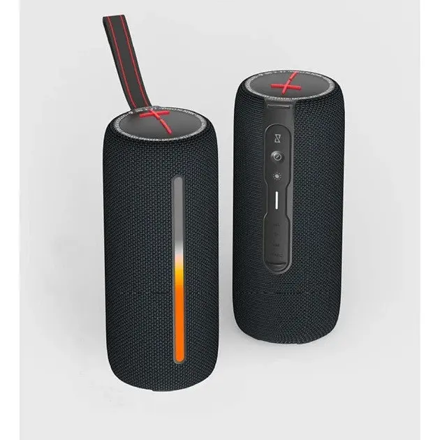 Бездротова портативна акустика - Bluetooth колонка Hopestar P37 чорна - фото 2
