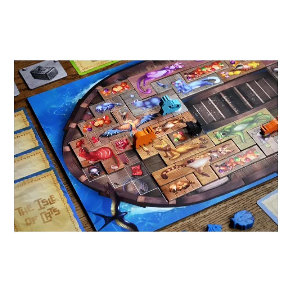 Настільна гра Geekach Games Острів котів: Кошенята і звірята (The Isle of Cats: Kittens + Beasts), українська (GKCH045OKK) - фото 5