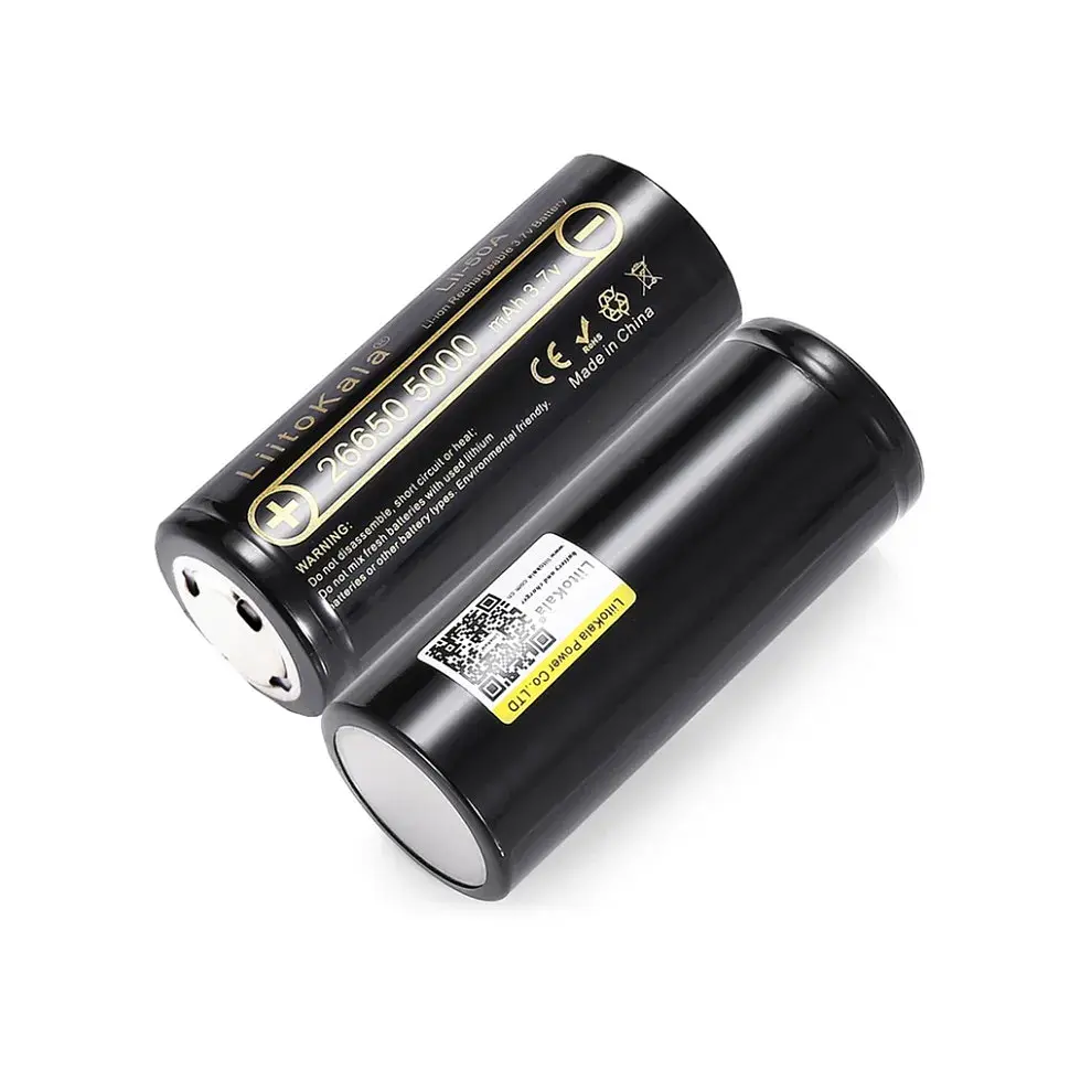 Акумулятор Liitokala Lii-50A-JT 5000 mAh 20A 26650 Li-ion - фото 3