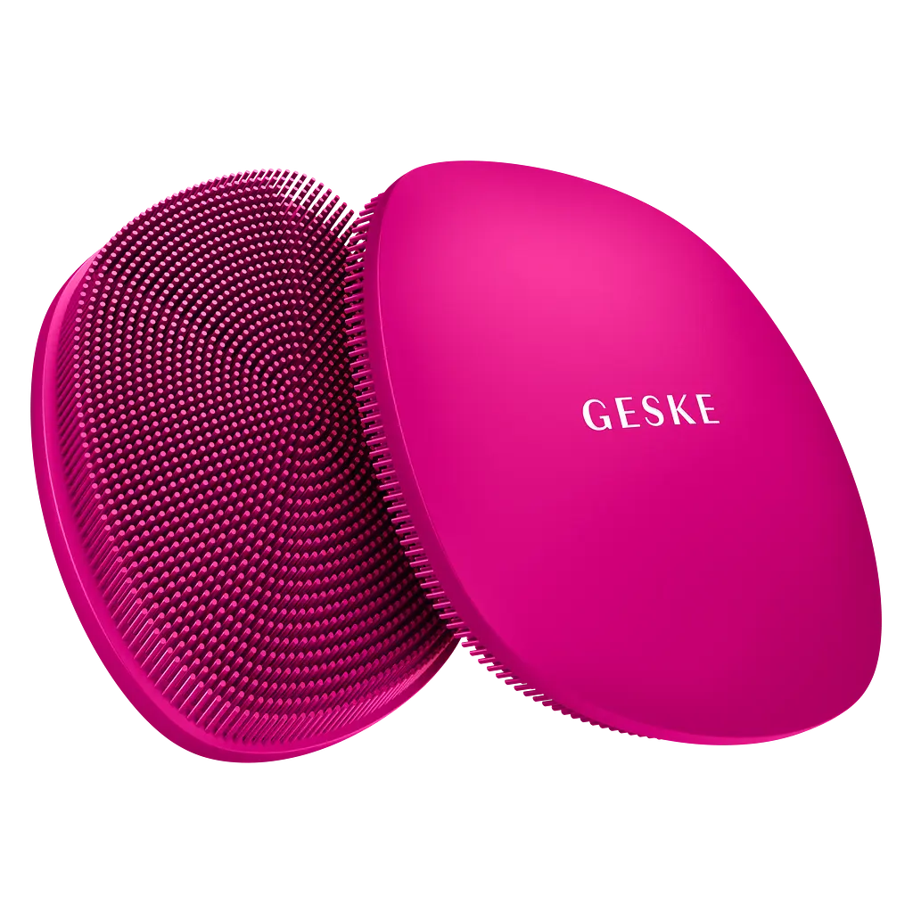 Щітка для обличчя GESKE Facial Brush 4 в 1 бузкова - фото 2