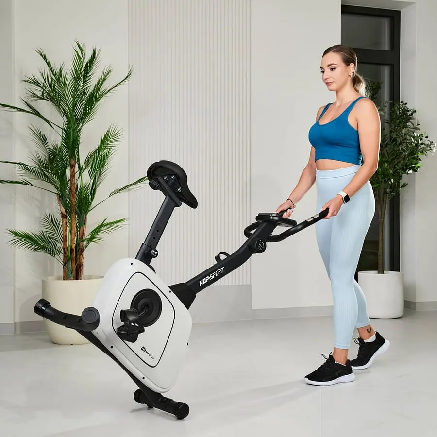 Велотренажер Hop-Sport HS-3000H Nexon магнітний сірий - фото 8