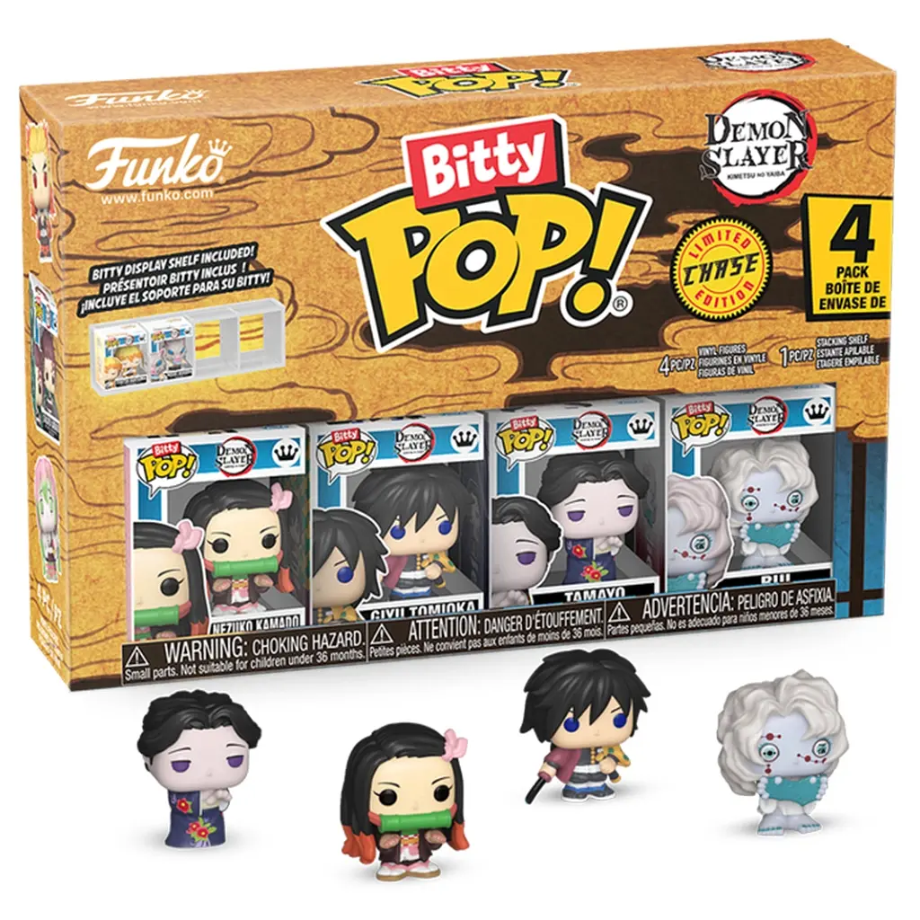Фігурка Funko Pop набір Bitty POP! серії Вбивця демонів (4 фігурки в ас.) (86954) - фото 3