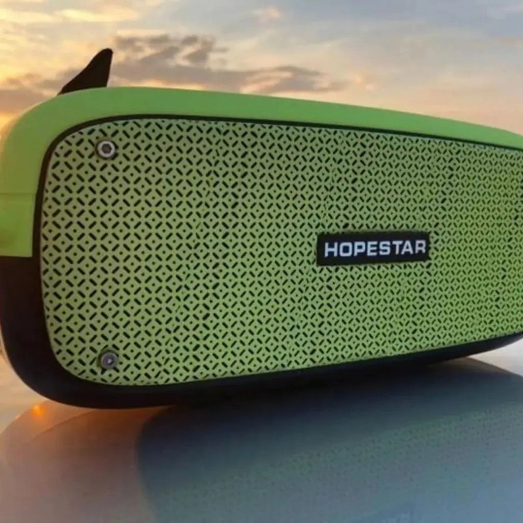 Портативна колонка Hopestar A20 (10) зелена (MER-14426_2029) - фото 4