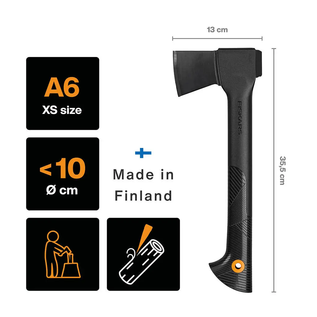 Сокира універсальний Fiskars Solid A6 (1052046) - фото 2