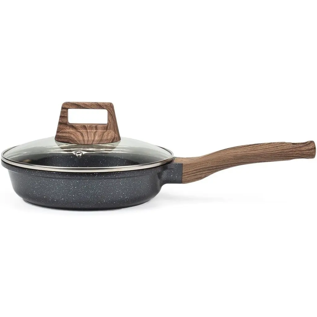 Сковорода з кришкою Hölmer FP-33526-SWMBML Natural, 26 см (FP-33526-SWMBML Natural) - фото 4