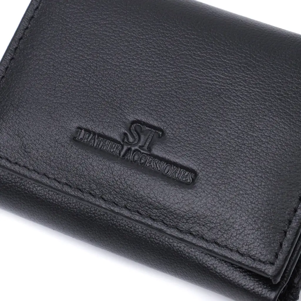 Жіночий шкіряний гаманець ST Leather 9.5х7.5х2 см acs0029450 - фото 5