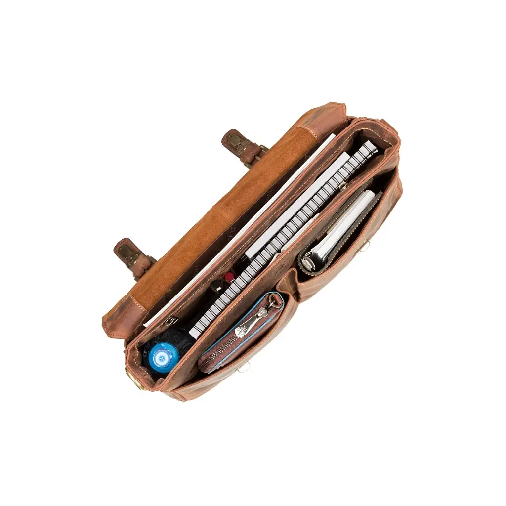 Сумка Visconti 18716 Berlin Oil Tan (18716 OIL TAN) - фото 6