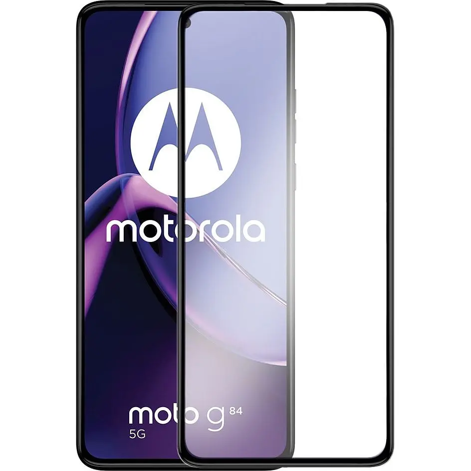 Захисне скло BeCover для Motorola Moto G84 Black (710108) - фото 4