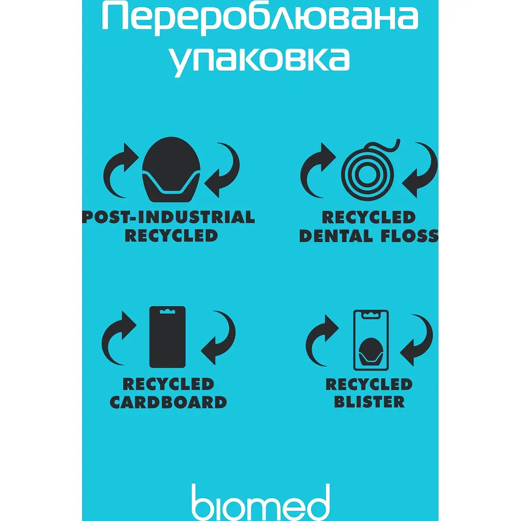 Зубна нитка Biomed Mint&Yuzu 50 м - фото 6