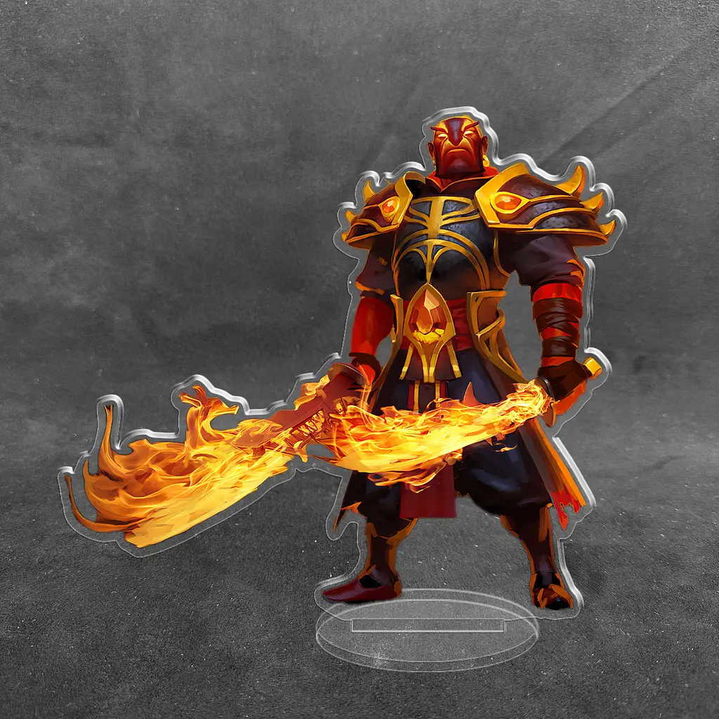 Акрилова колекційна фігурка Dota 2 Ембер Спіріт Ember Spirit 15 см - фото 2