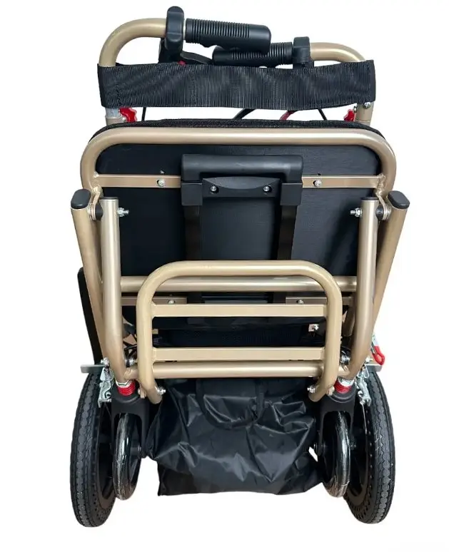 Кресло-каталка Vera Medical с ручными тормозами для людей с ограниченными возможностями весом до 100 кг (VRM-07) - фото 6