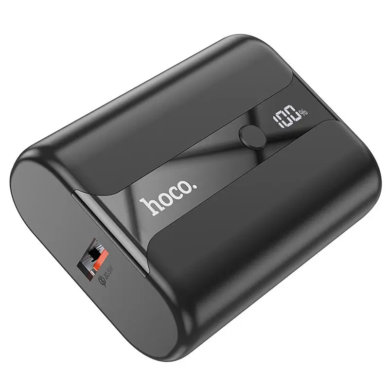 Портативний ЗП Power Bank Hoco Q3 Pro 22.5W+PD20W 10000 mAh Black - фото 2