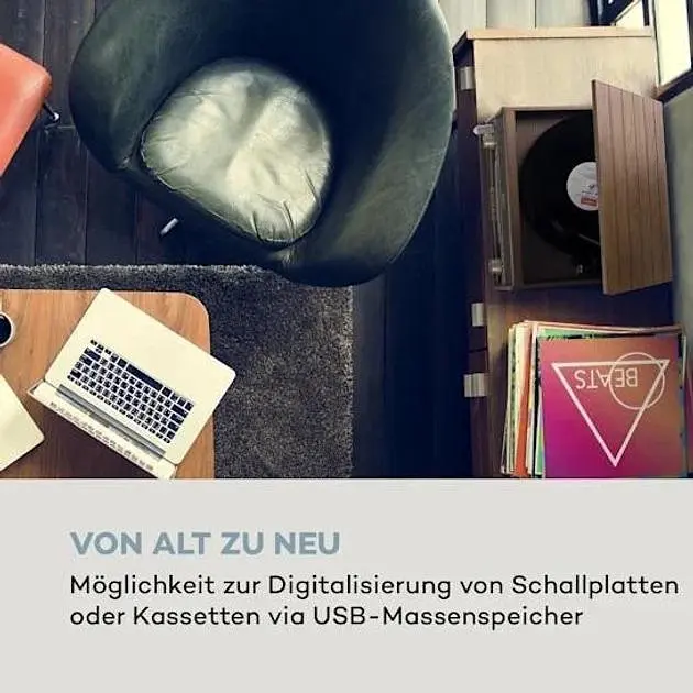 Проигрыватель винила Auna Belle Epoque (10033179) - фото 2