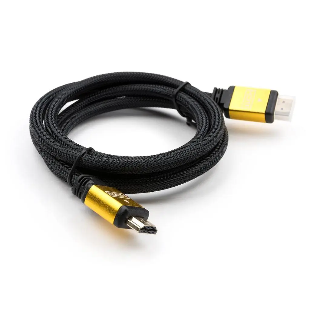 Кабель мультимедійний HDMI M to HDMI M 1.5m V2.0 Vinga (VCPDCHDMI2VMM1.5BK) - фото 3