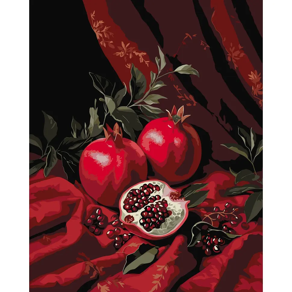Картина за номерами "Оксамитові плоди" arttem_illustration Art Craft 12051-AC 50х40 см